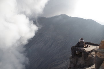 man on top of the mountain