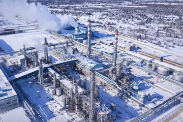 Oil refinery and petrochemical plant