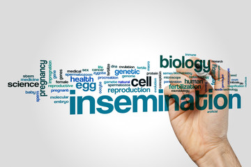 Insemination word cloud