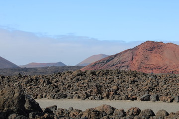 paysage désertique montagne
