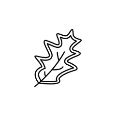 Leaf, autumn icon. Element of autumn icon