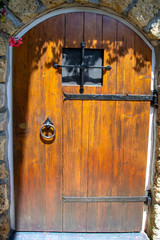 Porte de selier en montagne