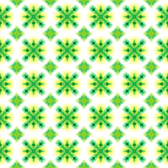 Geo Art. Endless Repeat Painting. 