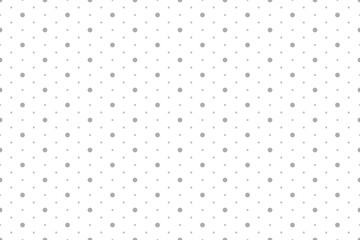 Seamless dotted background. Abstract geometric wallpaper of the surface. Print for polygraphy, posters and textiles. Black and white illustration