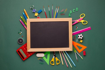 School background. Back to school.
