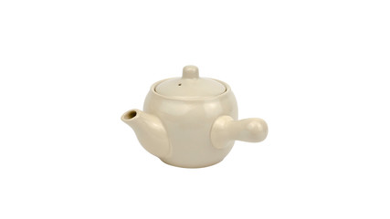 Japanese teapot  isolated