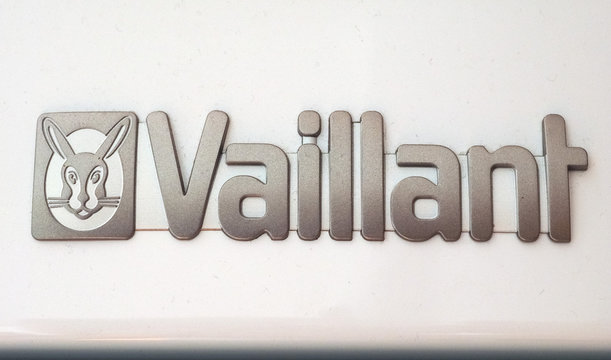 BERLIN, GERMANY - CIRCA AUGUST 2017: Vaillant sign