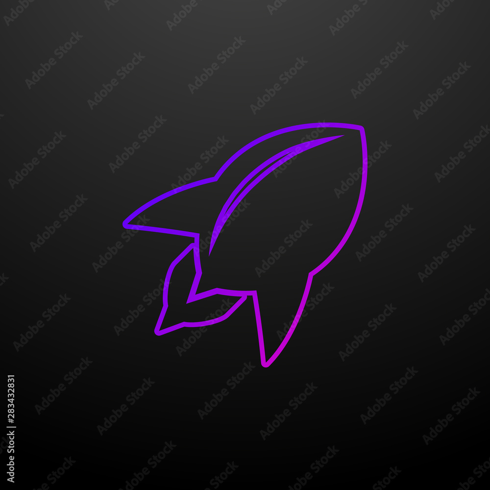 Poster project start nolan icon. elements of software development set. simple icon for websites, web design