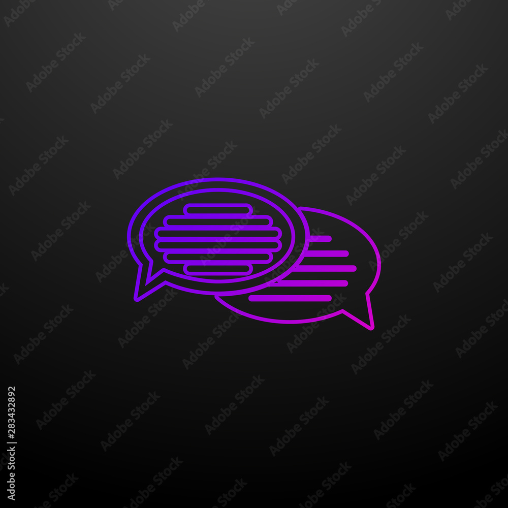 Poster communication sign nolan icon. elements of software development set. simple icon for websites, web d