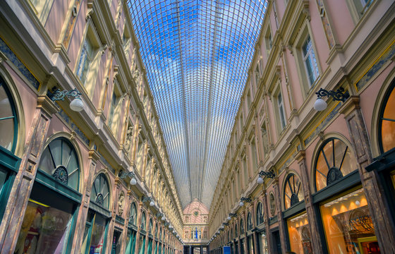 The Saint-Hubert Royal Galleries are an ensemble of glazed shopping arcades in Brussels, Belgium.