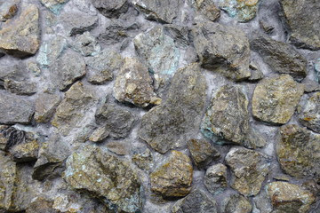 テクスチャ 銅鉱石　copper stone wall background