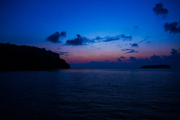 Fototapeta na wymiar Santorini Sunset