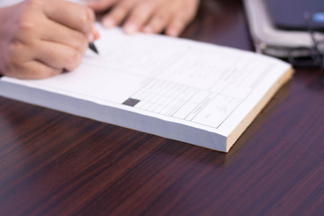 doctor and dentist activity at indoors clinic area