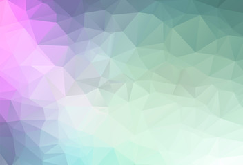 abstract background consisting of triangles, vector illustration