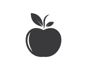Apple logo icon vector illustration design