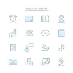 EDUCATION ICON SET