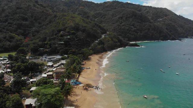 Castara is a seaside village on the leeward coast on the island of Tobago