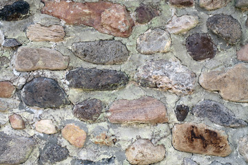 Stone Cement Wall