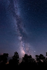 Fototapeta na wymiar Milky Way Galaxy Wallpaper