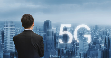 Internet networking, 5G internet and e-commerce business