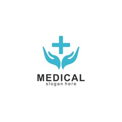 Obraz premium MEDICAL LOGO TEMPLATE, DESIGN VECTOR, ILLUSTRATION