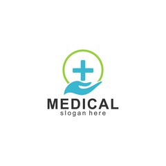 Fototapeta premium MEDICAL LOGO TEMPLATE, DESIGN VECTOR, ILLUSTRATION