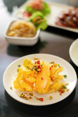 Chinese food - deep fried squid