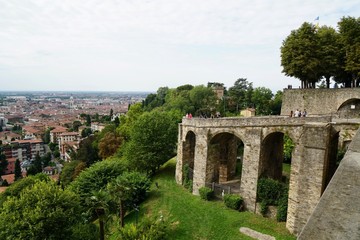 ベルガモの城壁