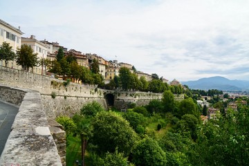 Obraz premium ベルガモの城壁