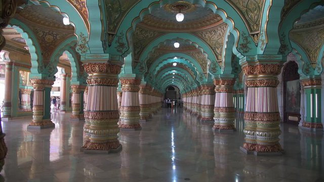 mysore palace indoor outdoor people old history karnataka king architecture