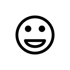 icon, smile, emotion, happy, emoticon, emoticons, line, icons, symbol, white, face, smiley, feedback, isolated, emotions, sad, illustration