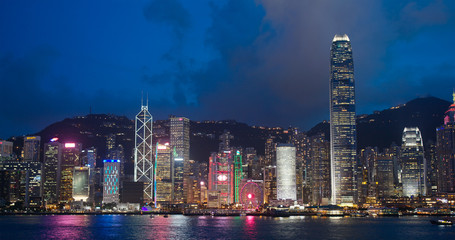 Fototapeta premium Hong Kong at night