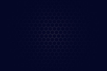 Futuristic hexagon background sciences illustration. HUD element. Technology concept. 3d landscape. Big data futuristic abstract background