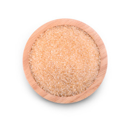 sugar isolated on white background.