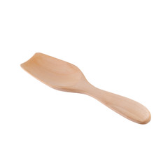 wooden spoon isolated on a white background