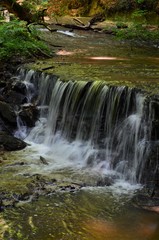 Fototapeta na wymiar Wasserfälle im Steinbachtal