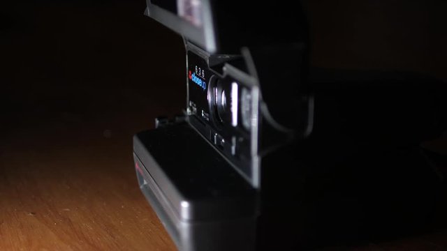 Vintage Instant Photo Camera. 600 One Step Close up