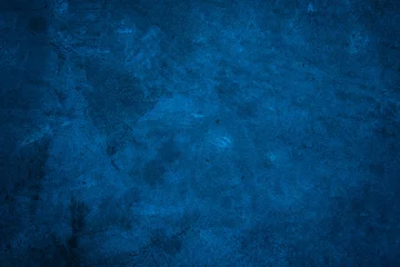 Foto op Plexiglas Blauwe achtergrond textuur Grunge Navy Abstract © arwiyada