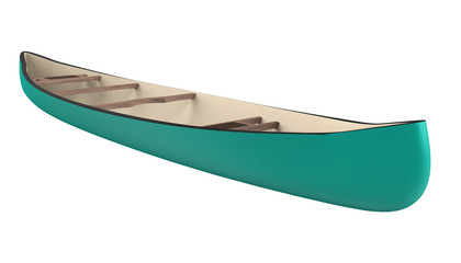 Canoe Boat Isolated