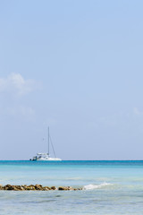 The azure sea