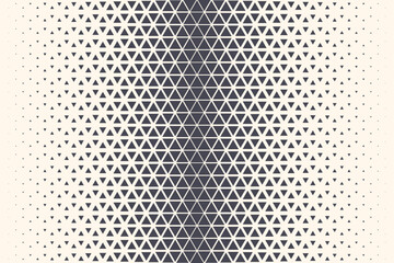 Triangle Shapes Vector Abstract Geometric Technology Extreme Sports Background. Halftone Triangular Retro Simple Pattern Backdrop. Minimal 80s Style Trigon Dynamic Tech Wallpaper