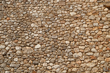Texture of a stone wall.  texture background. Part of a stone fortress or castle, for background or texture