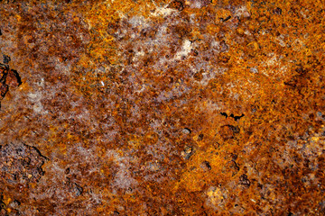Rusty metal texture.