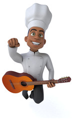 Fun chef - 3D Illustration