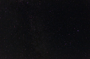 starry sky at night, stars and space