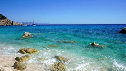 Plage du Golfe d'Orosei, Sardaigne, Italie