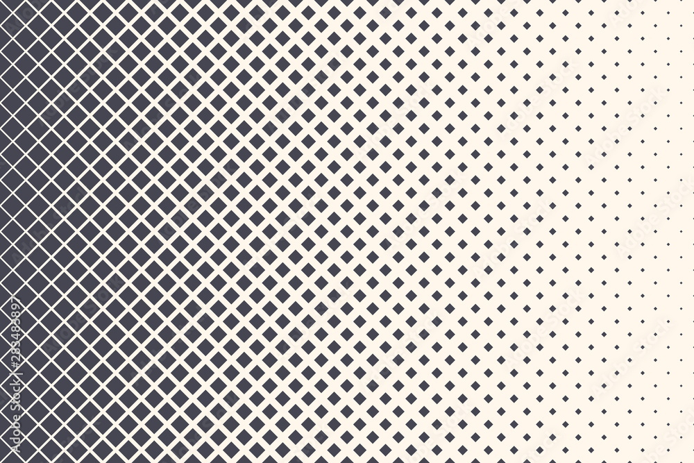 Poster rhomboid halftone retro 80s simple rectangular pattern