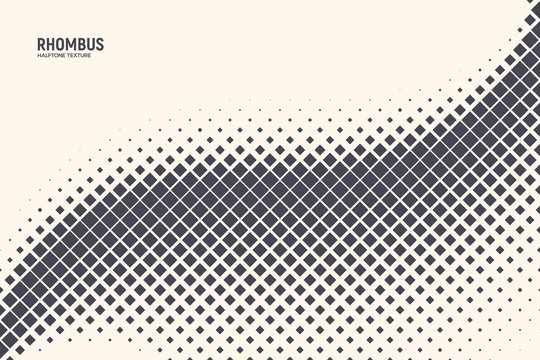 Square Shapes Vector Abstract Geometric Technology Oscillation Wave Background
