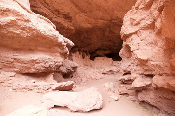 Inca barns along the Calchaqui Valley, Argentina