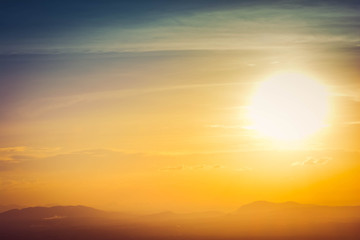 Sunset In The Horizon